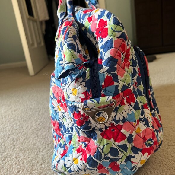 Vera Bradley Grand Weekender Travel Bag, Summer Cottage - Picture 4 of 9